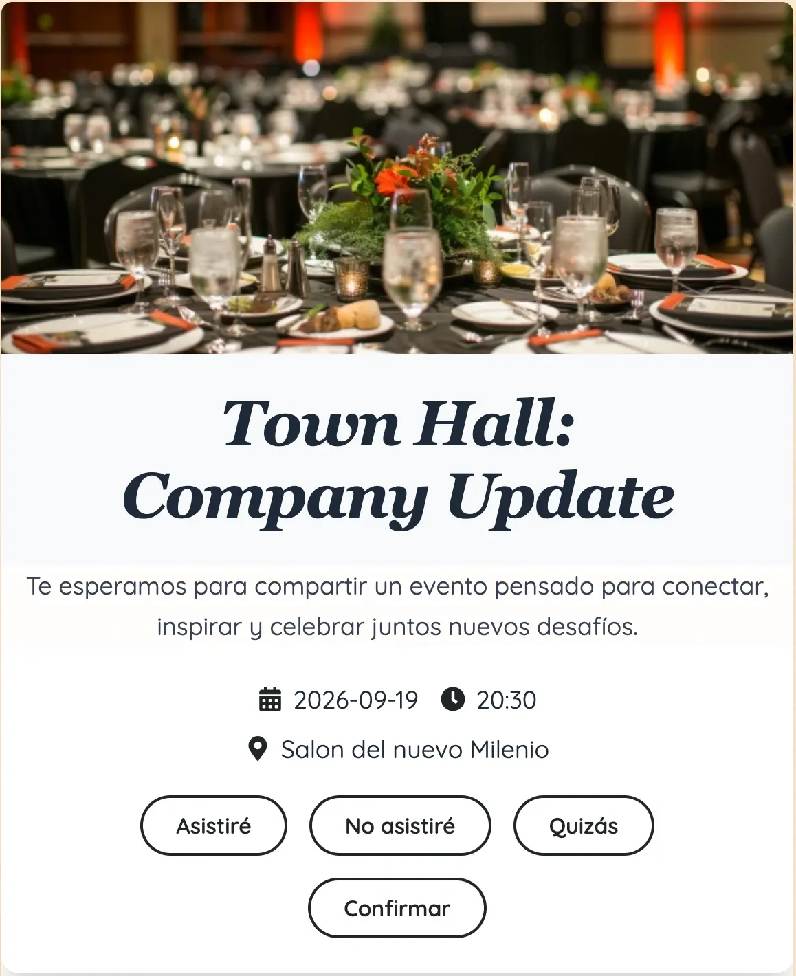 Evento corporativo